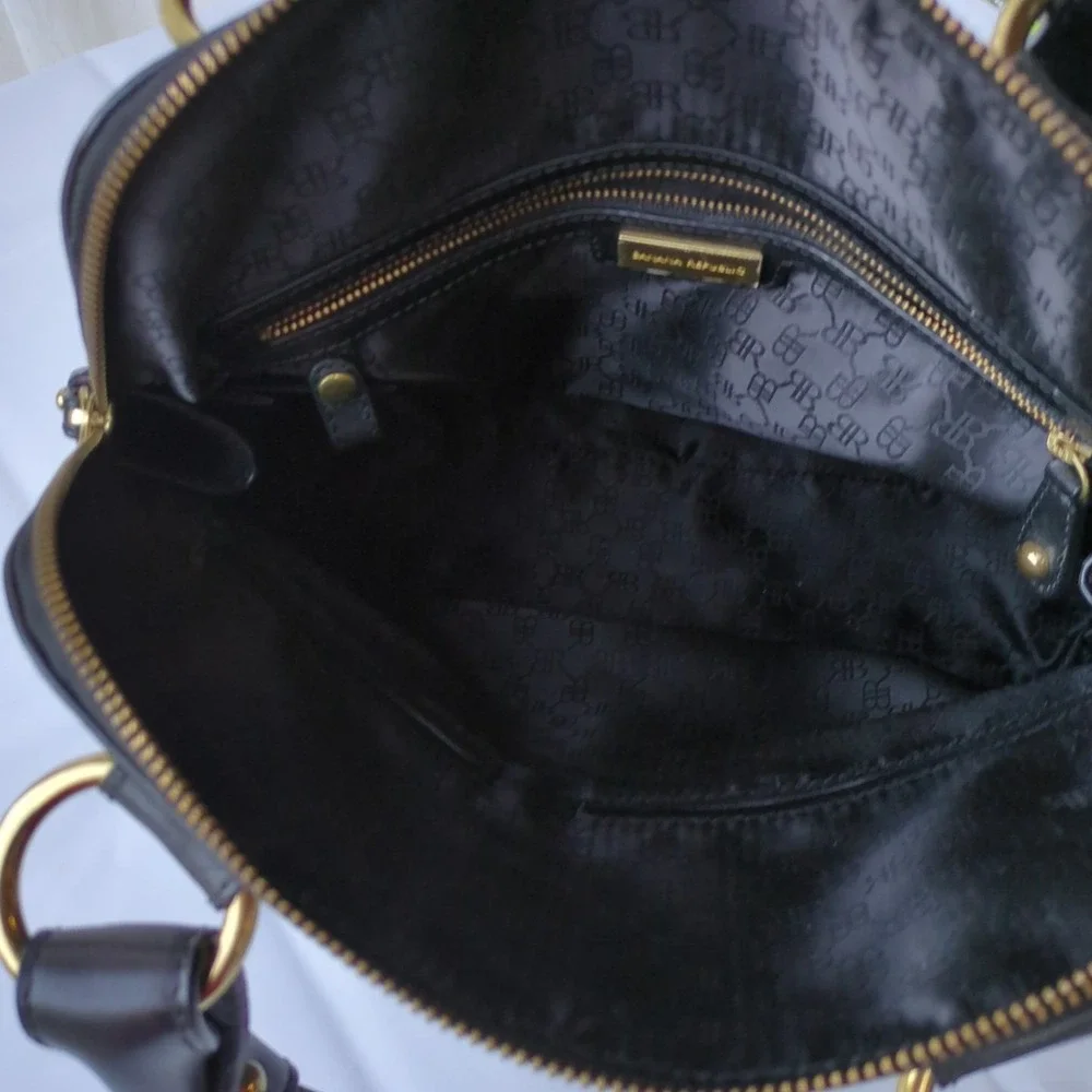 Banana Republic Vintage Black Leather Bag - Picture 8 of 12